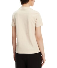CALVIN KLEIN APPLIQUE REGULAR Camiseta de manga corta beige - camiseta - 2
