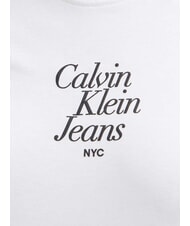 CALVIN KLEIN FONT GRAPHIC REGULAR Camiseta de manga corta blanco - camiseta - 4