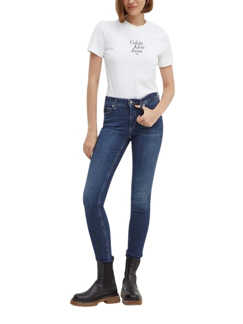 FONT GRAPHIC REGULAR Camiseta de manga corta blanco - camiseta