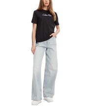 CALVIN KLEIN 20S CLASSIC LOGO Camiseta de manga corta negro - camiseta - 3