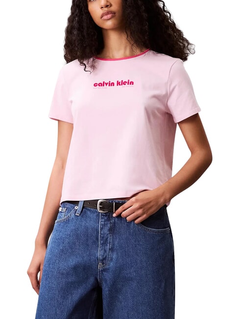 SS RETRO LOGO GRAPHI Camiseta de manga corta rosa - camiseta