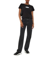 CALVIN KLEIN FADED MONOLOGO SLIM Camiseta de manga corta negro - camiseta - 3