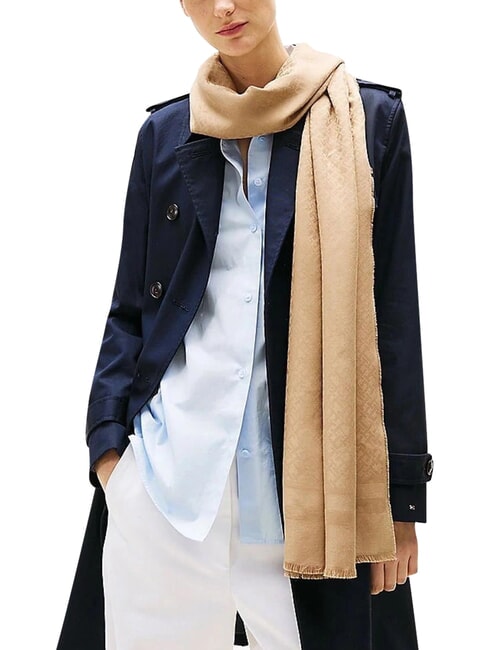 ELEVATED CHIC JAQUARD Bufanda caqui - Bufandas