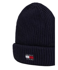 TOMMY HILFIGER HERITAGE gorro de mezcla de lana azul - Sombreros - 3