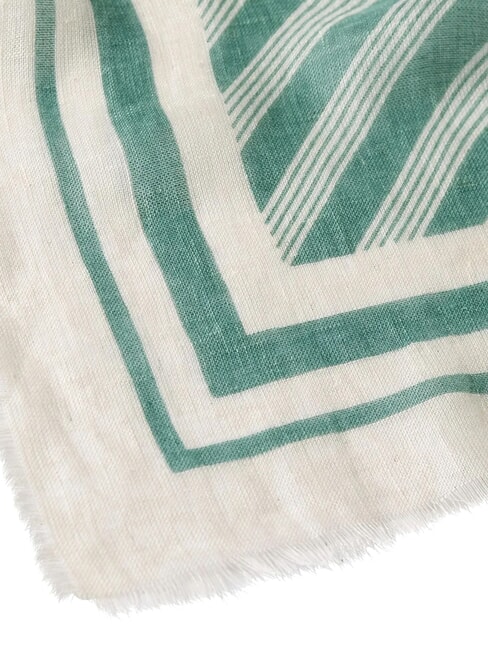 PREMIUM BEACH Bufanda de lino verde - Bufandas