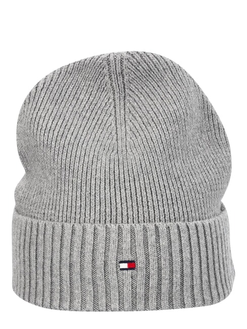 TH FLAG Gorro de algod&oacute;n con pu&ntilde;o gris - Sombreros
