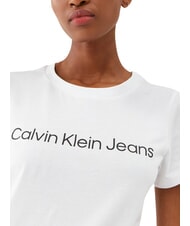 CALVIN KLEIN CORE INSTIT LOGO Camiseta de manga corta blanco - camiseta - 3