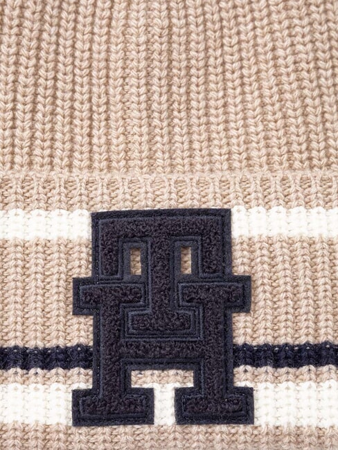 MONOGRAM Gorro de mezcla de lana y cachemir beige - Sombreros