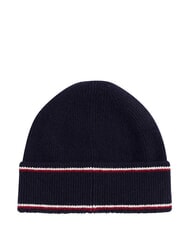 TOMMY HILFIGER CORP LAMBS Gorro de lana azul - Sombreros - 2