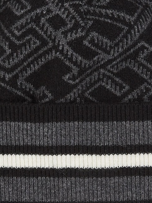 MONOGRAM Gorro de lana negro - Sombreros