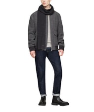 TOMMY HILFIGER FLAG PIMA Bufanda de algod&oacute;n y cachemir gris - Bufandas - 3