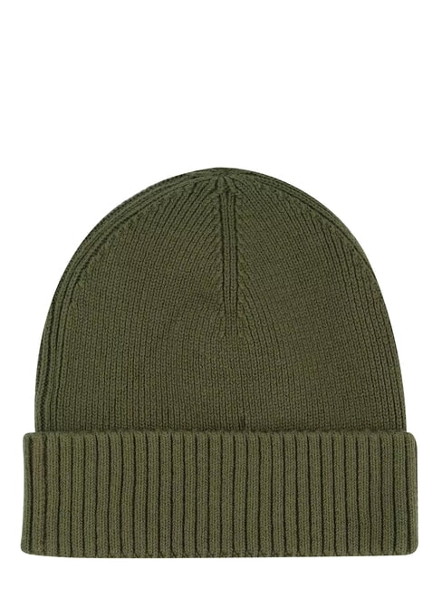 TH FLAG Gorro de algod&oacute;n con pu&ntilde;o verde - Sombreros
