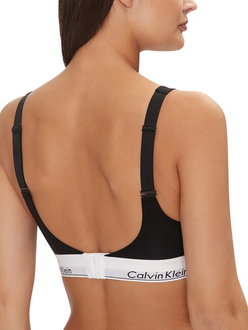CK Sujetador ligeramente acolchado negro - Ropa interior femenina
