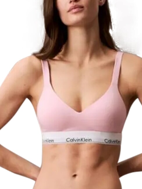 CK Sujetador ligeramente acolchado rosa - Calzoncillos de hombre