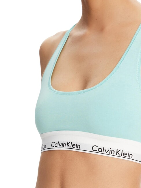 MODERN COTTON  Bralette azul - Ropa interior femenina