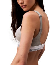 CALVIN KLEIN CK Sujetador ligeramente acolchado gris - Ropa interior femenina - 4