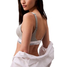 CALVIN KLEIN CK Sujetador ligeramente acolchado gris - Ropa interior femenina - 6