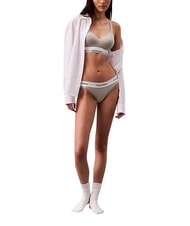 CALVIN KLEIN CK Sujetador ligeramente acolchado gris - Ropa interior femenina - 8