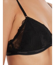 CALVIN KLEIN CK sujetador bralette de encaje negro - Ropa interior femenina - 3