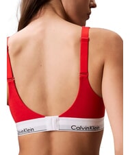 CALVIN KLEIN CK Sujetador ligeramente acolchado rojo - Ropa interior femenina - 2