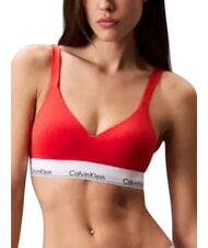CALVIN KLEIN CK Sujetador ligeramente acolchado rojo - Ropa interior femenina - 3