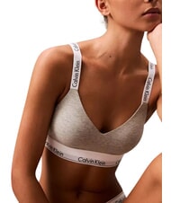 CALVIN KLEIN LIGHTLY LINED Sost&eacute;n gris - Ropa interior femenina - 3
