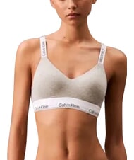 CALVIN KLEIN LIGHTLY LINED Sost&eacute;n gris - Ropa interior femenina - 4