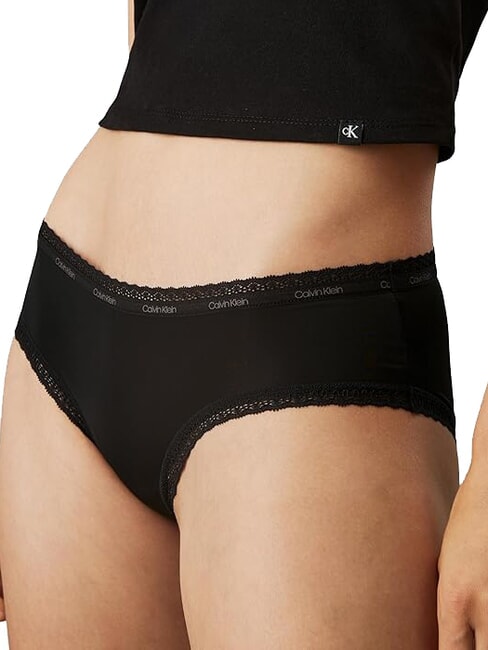 CLASSIC Deslizar negro - Calzoncillos de mujer