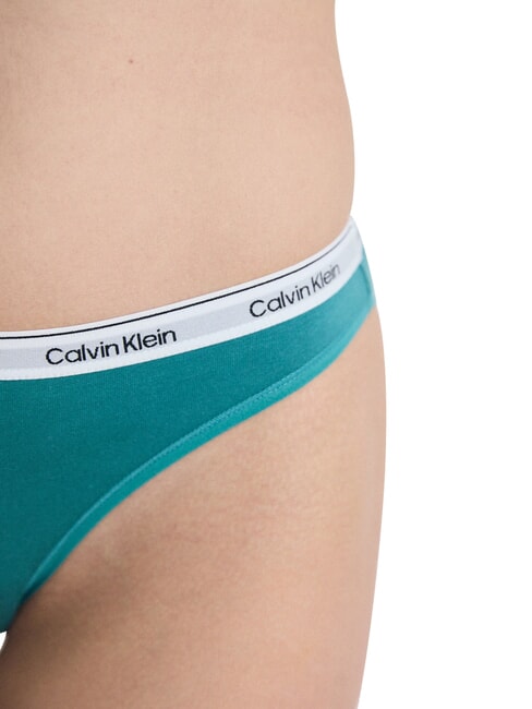CLASSIC Deslizar verde - Calzoncillos de mujer