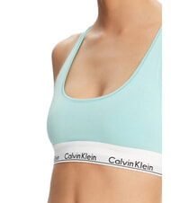 CALVIN KLEIN MODERN COTTON  Bralette azul - Ropa interior femenina - 4