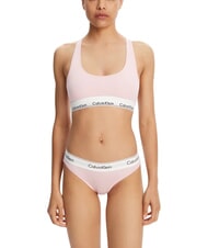 CALVIN KLEIN MODERN COTTON  Bralette rosa - Ropa interior femenina - 3