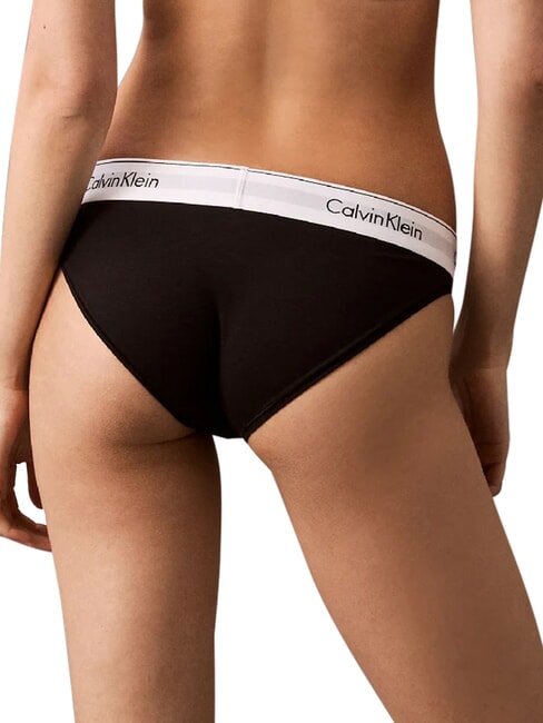 MODERN COTTON  Deslizar negro - Calzoncillos de mujer