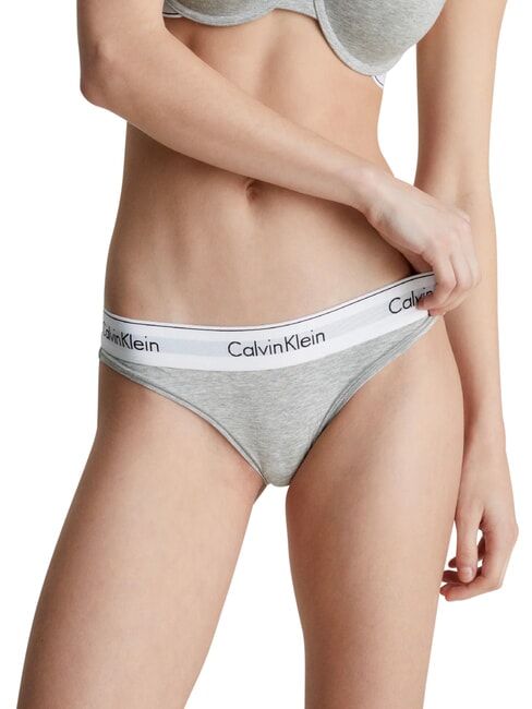MODERN COTTON  Deslizar gris - Calzoncillos de mujer