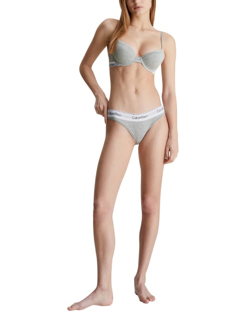 MODERN COTTON  Deslizar gris - Calzoncillos de mujer
