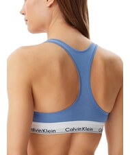 CALVIN KLEIN MODERN COTTON  Bralette azul - Ropa interior femenina - 2
