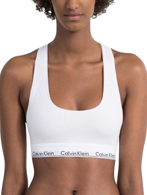 MODERN COTTON  Bralette blanco - Ropa interior femenina