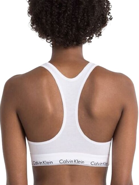 MODERN COTTON  Bralette blanco - Ropa interior femenina