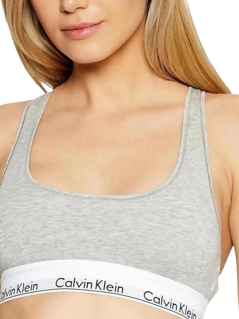 MODERN COTTON  Bralette gris - Ropa interior femenina