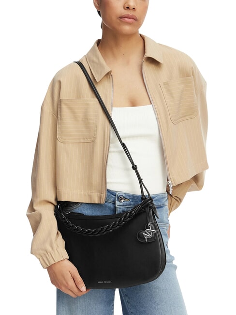 MAYA Bolso de mano con correa para el hombro. negro - Bolsos Mujer