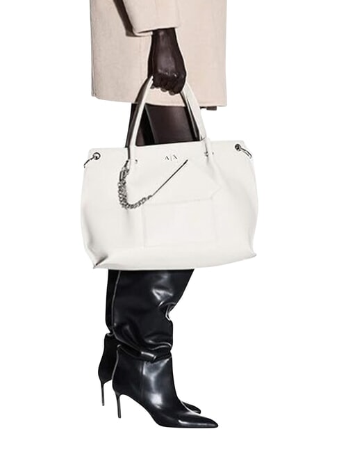 MILA Bolso de mano, con bandolera blanquecino - Bolsos Mujer