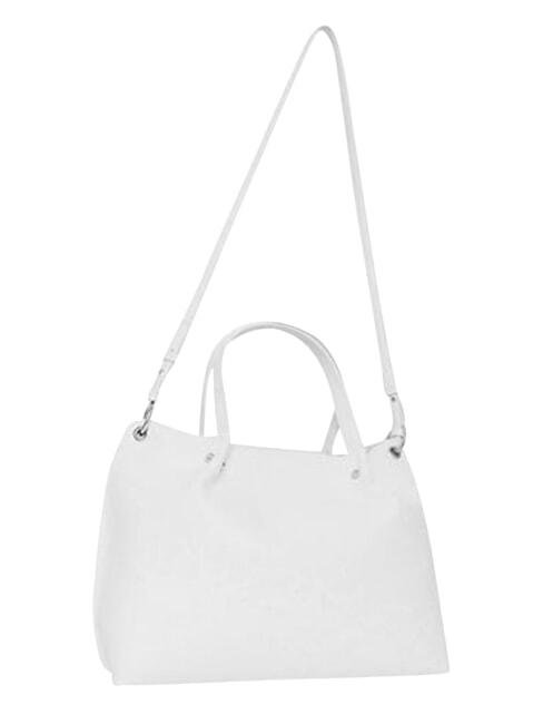 MILA Bolso de mano, con bandolera blanquecino - Bolsos Mujer