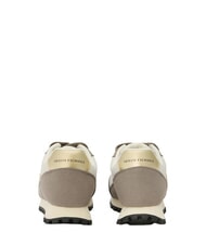 ARMANI EXCHANGE DROP MICROSUEDE Zapatillas con logo lateral rosa polvo+sal - Zapatos Mujer - 3