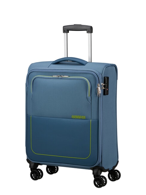 AIR WAVE Carrito para equipaje de mano azul corona/lima - Equipaje de mano