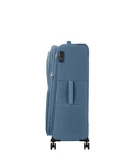 AMERICAN TOURISTER AIR WAVE Carro mediano, expandible azul corona/lima - Trolley Semirr&iacute;gidos - 4