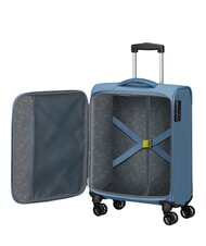 AMERICAN TOURISTER AIR WAVE Carrito para equipaje de mano azul corona/lima - Equipaje de mano - 5