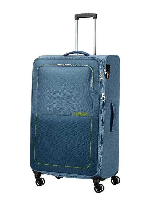 AIR WAVE Cabina + Juego de carritos medianos + grandes azul corona/lima - Set Trolley