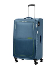 AMERICAN TOURISTER AIR WAVE Cabina + Juego de carritos medianos + grandes azul corona/lima - Set Trolley - 3