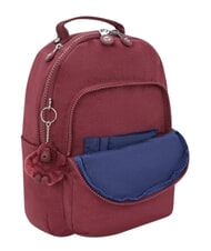 KIPLING SEOUL S Mochila para port&aacute;til de 13" vino de sal&oacute;n - Bolsos Mujer - 4