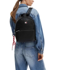 TOMMY HILFIGER TJ CITY CHARM Mochila para mujer negro - Bolsos Mujer - 5