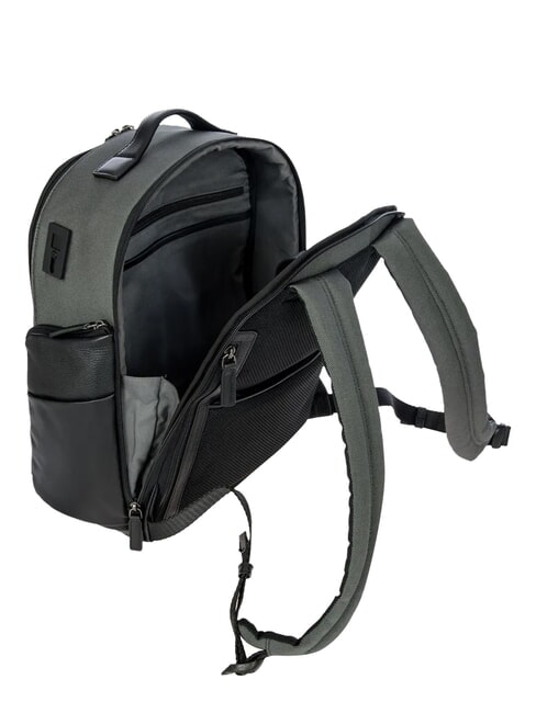 Mochila MONZA, para port&aacute;til de 15&rdquo; gris negro - Mochilas para port&aacute;til